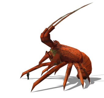 精品动物模型 龙虾 (1)